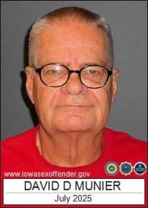 David Dean Munier a registered Sex Offender of Iowa