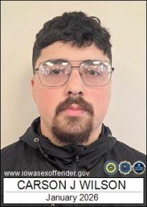 Carson John Wilson a registered Sex Offender of Iowa