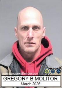 Gregory Brian Molitor a registered Sex Offender of Iowa