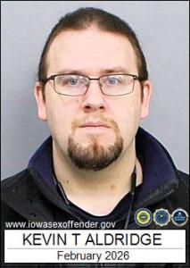 Kevin Tyler Aldridge a registered Sex Offender of Iowa