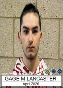 Gage Michael Lancaster a registered Sex Offender of Iowa