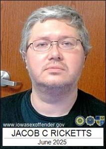 Jacob Curtiss Ricketts a registered Sex Offender of Iowa