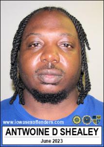 Antwoine Deandre Shealey a registered Sex Offender of Illinois