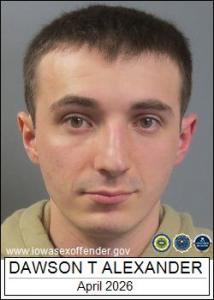 Dawson Tyler Alexander a registered Sex Offender of Iowa