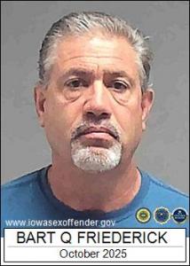 Bart Quentin Friederick a registered Sex Offender of Iowa