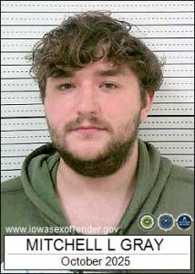 Mitchell Lee Gray a registered Sex Offender of Iowa