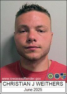 Christian Joshua Weithers a registered Sex Offender of Iowa