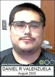 Daniel Ray Valenzuela a registered Sex Offender of Iowa