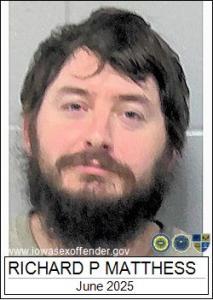 Richard Paul Matthess a registered Sex Offender of Iowa