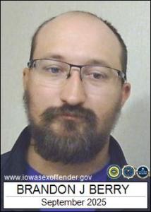 Brandon James Berry a registered Sex Offender of Iowa