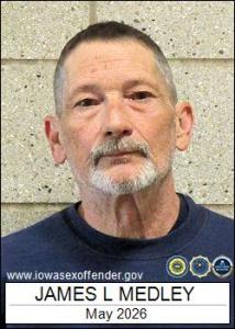 James Lee Medley a registered Sex Offender of Iowa