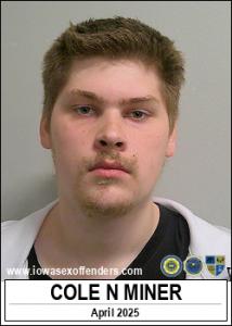 Cole Noland Miner a registered Sex Offender of Iowa