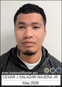 Cesar Jesus Salazar-najera Jr a registered Sex Offender of Iowa