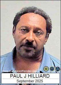 Paul Junior Hilliard a registered Sex Offender of Iowa