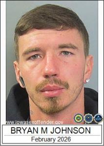 Bryan Mitchell Johnson a registered Sex Offender of Iowa
