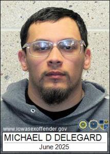 Michael Douglas Delegard a registered Sex Offender of Iowa