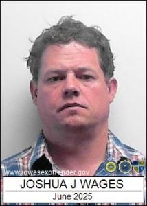 Joshua Joe Wages a registered Sex Offender of Iowa