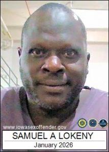 Samuel Anyang Lokeny a registered Sex or Kidnap Offender of Utah