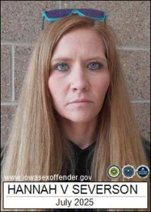Hannah Victoria Severson a registered Sex Offender of Iowa