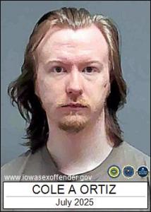 Cole Andrew Ortiz a registered Sex Offender of Iowa