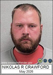 Nikolas Robin Crawford a registered Sex Offender of Iowa