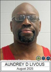 Aundrey Doran Livous a registered Sex Offender of Iowa