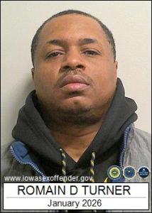 Romain Dupree Turner a registered Sex Offender of Iowa