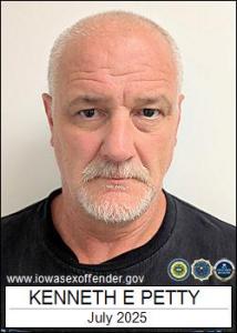 Kenneth Edward Petty a registered Sex Offender of Iowa