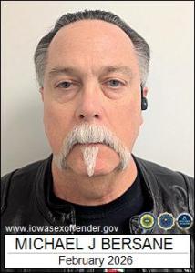 Michael Joseph Bersane a registered Sex Offender of Iowa