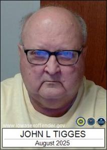 John Lee Tigges a registered Sex Offender of Iowa
