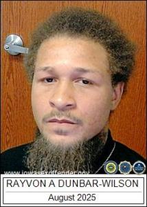 Rayvon Allen Dunbar-wilson a registered Sex Offender of Iowa