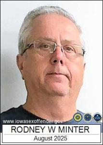 Rodney Wayne Minter a registered Sex Offender of Iowa