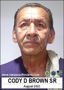 Cody Del Brown Sr a registered Sex Offender of Nebraska