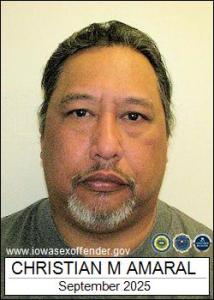 Christian Matthew Amaral a registered Sex Offender of Iowa