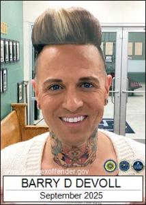 Barry Dean Devoll a registered Sex Offender of Iowa