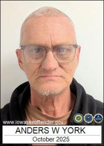 Anders William York a registered Sex Offender of Iowa