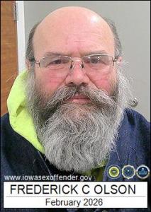 Frederick Cyrano Olson a registered Sex Offender of Iowa