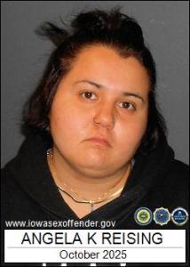 Angela Kayle Reising a registered Sex Offender of Iowa