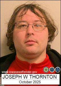 Joseph William Thornton a registered Sex Offender of Iowa