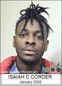 Isaiah Chad Corder a registered Sex Offender of Iowa