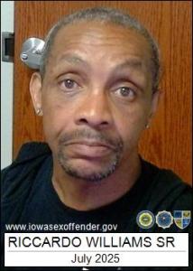 Riccardo Williams a registered Sex Offender of Iowa