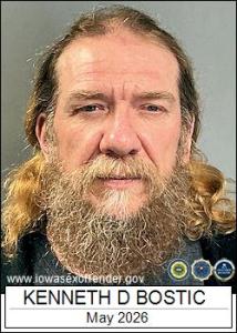 Kenneth Dale Bostic a registered Sex Offender of Iowa