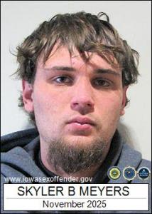 Skyler Blayne Meyers a registered Sex Offender of Iowa