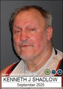 Kenneth James Shadlow a registered Sex Offender of Iowa