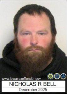 Nicholas Ray Bell a registered Sex Offender of Iowa