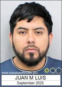 Juan Marcos Luis a registered Sex Offender of Iowa