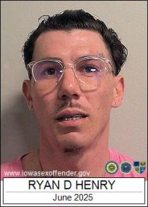 Ryan Douglas Henry a registered Sex Offender of Iowa