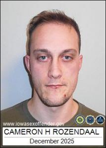 Cameron Hunter Rozendaal a registered Sex Offender of Iowa
