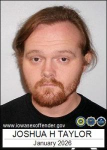 Joshua Herbert Taylor a registered Sex Offender of Iowa