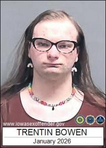 Trentin Bowen a registered Sex Offender of Iowa
